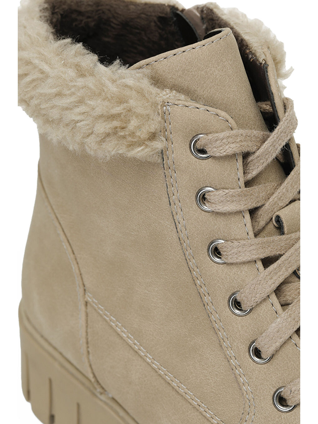 Bej 162267.Z4PR Vizon Kadın Bot-6