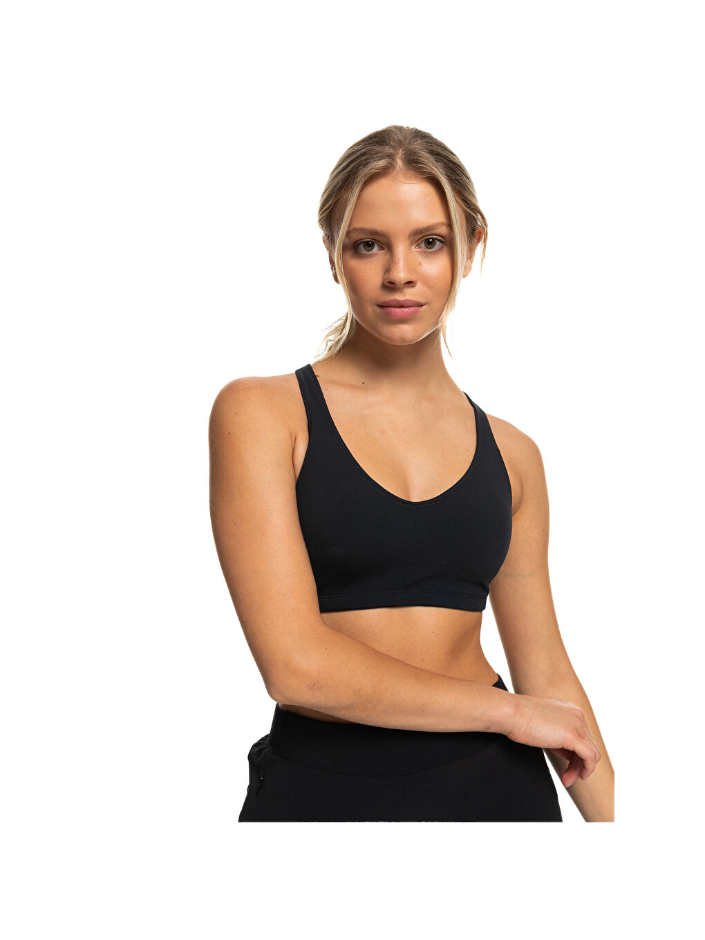 Heart Bra Kadın Siyah Fitness Bra
