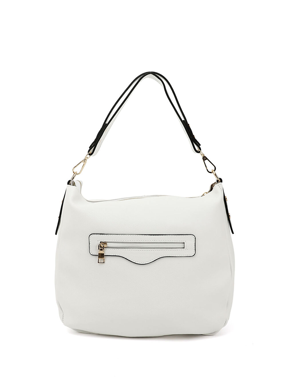 Beyaz Kadın BEYAZ-AÇIK GRİ El Ve Omuz Çantası-3