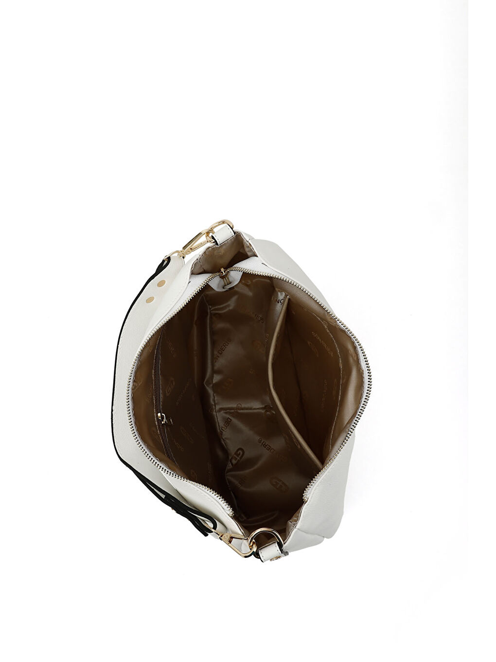 Beyaz Kadın BEYAZ-AÇIK GRİ El Ve Omuz Çantası-4