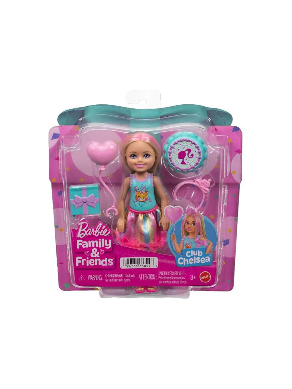 Barbie Chelsea Bebek ve Aksesuarlar JJB37