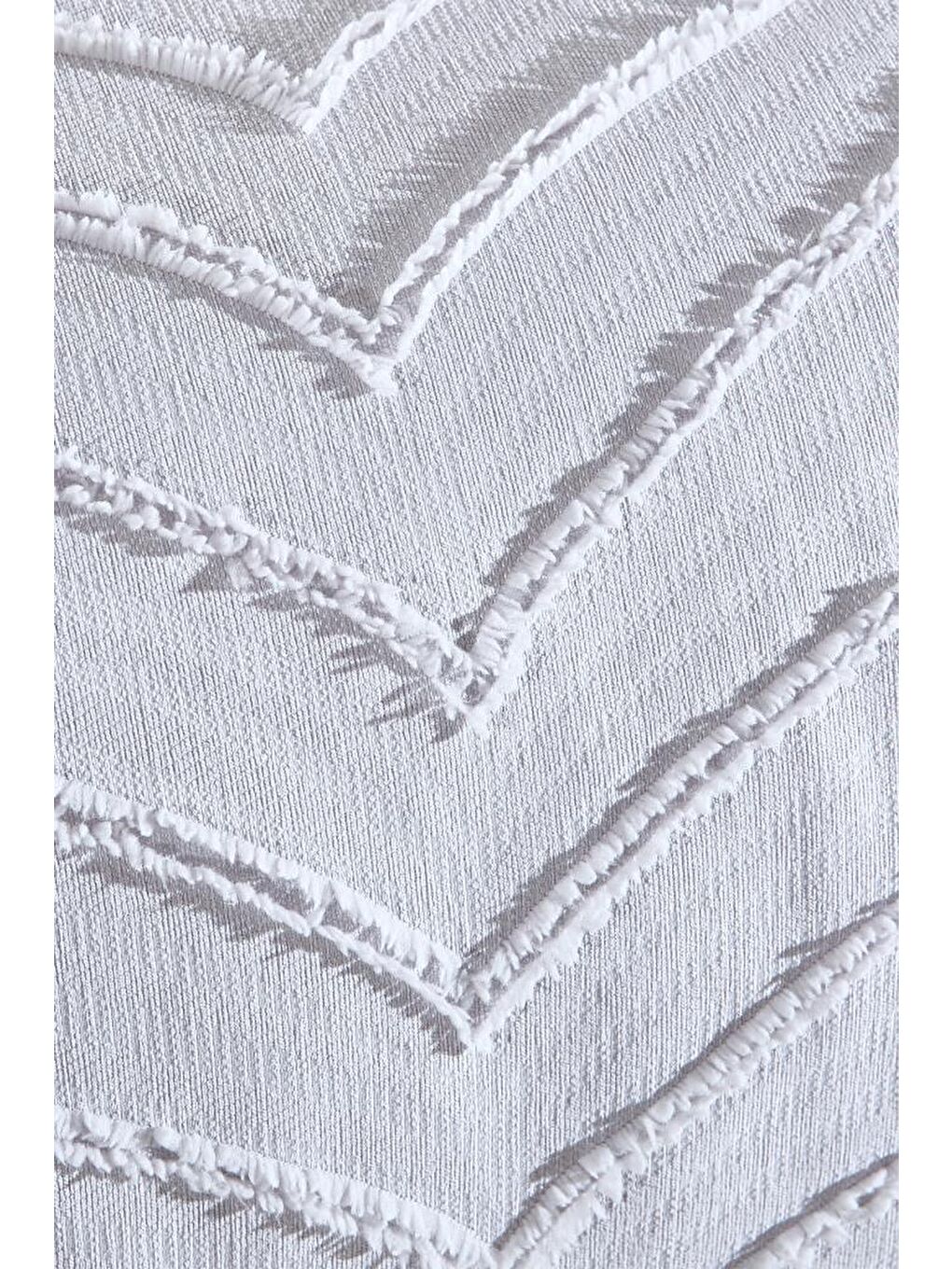 Sementina 2 Parça Tek Kişilik Pike Takımı Gri-6