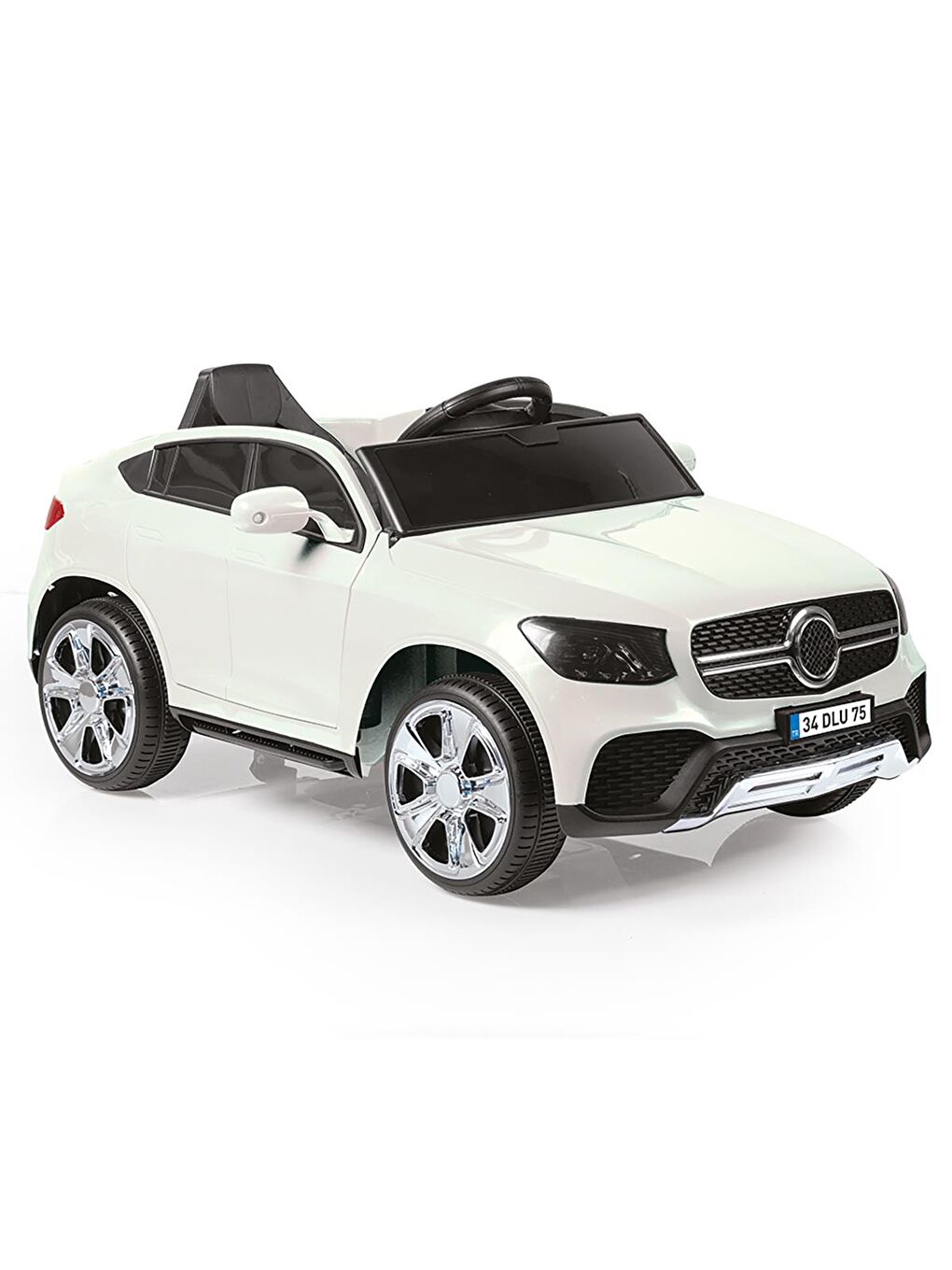 Grand SUV 12 Volt Uzaktan Kumandalı Akülü Araba - Beyaz Standart-2