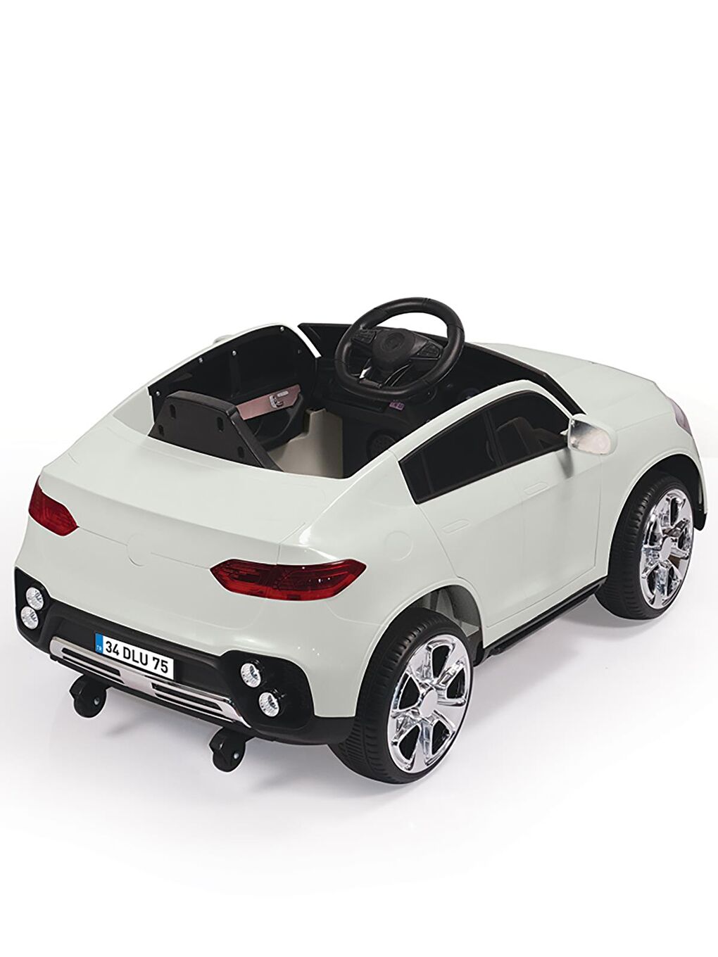 Grand SUV 12 Volt Uzaktan Kumandalı Akülü Araba - Beyaz Standart-3