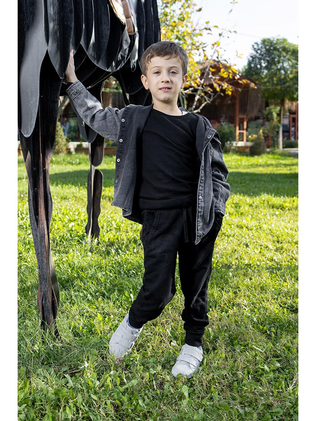 Smart Walker Junior Süper Mat Havalı Gri Barefoot Çocuk Ayakkabı-3