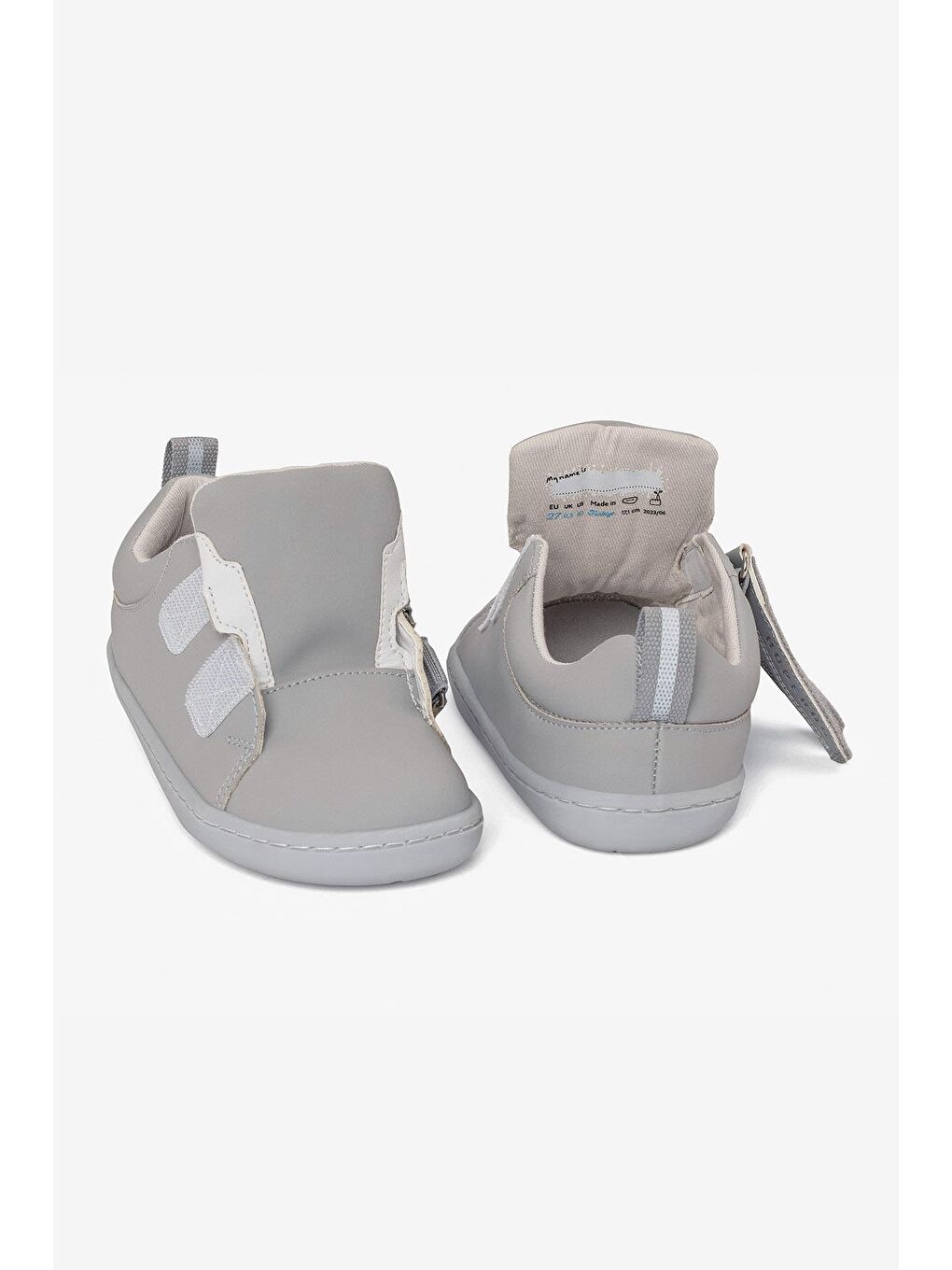 Smart Walker Junior Süper Mat Havalı Gri Barefoot Çocuk Ayakkabı-7