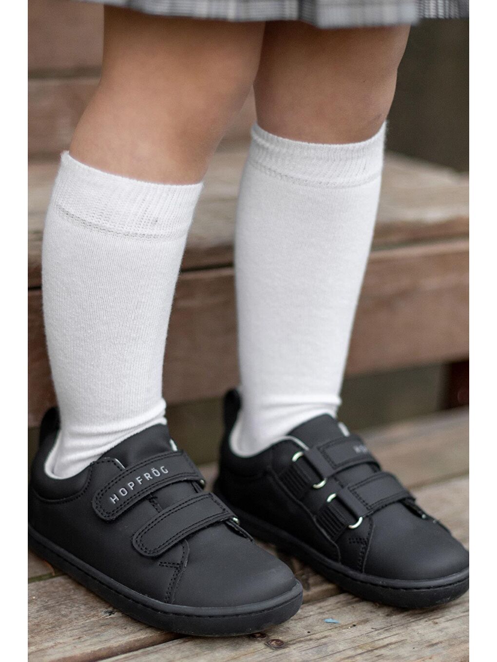 Smart Walker Junior Süper Mat Siyah Barefoot Çocuk Ayakkabı-4