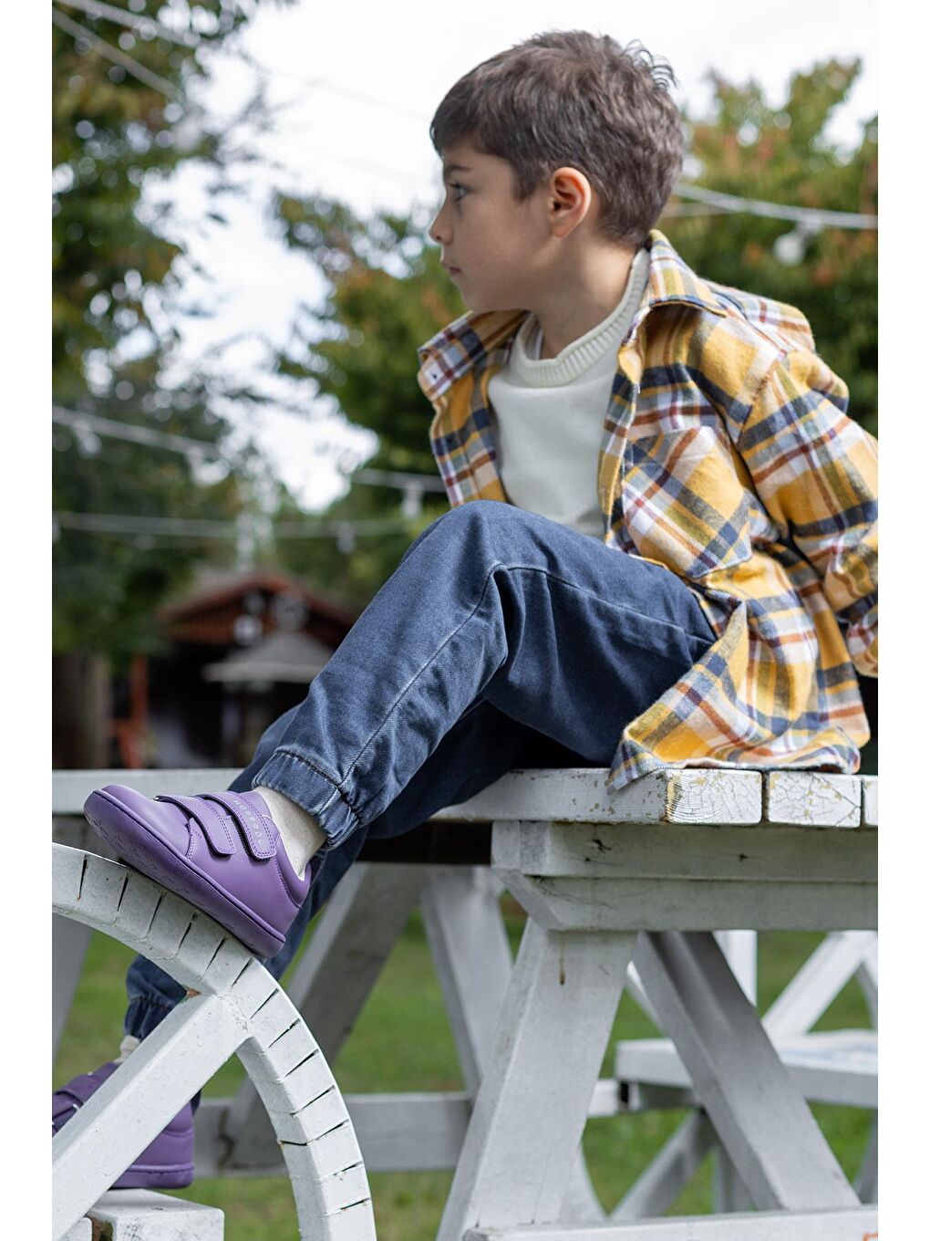 Smart Walker Junior Mor Işık Barefoot Çocuk Ayakkabı-3