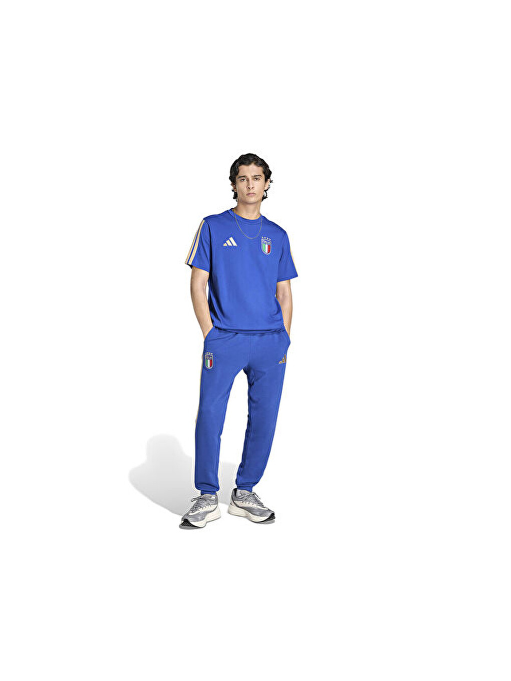 Fıfa World Cup 26 Figc Dna Pnt Erkek Futbol Eşofman Altı Jz2061 Mavi-5