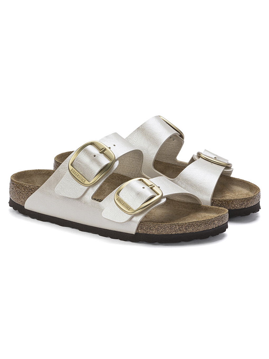 Beyaz Kadın Terlik 1020021 Arizona Bıg Graceful Pearl White-4