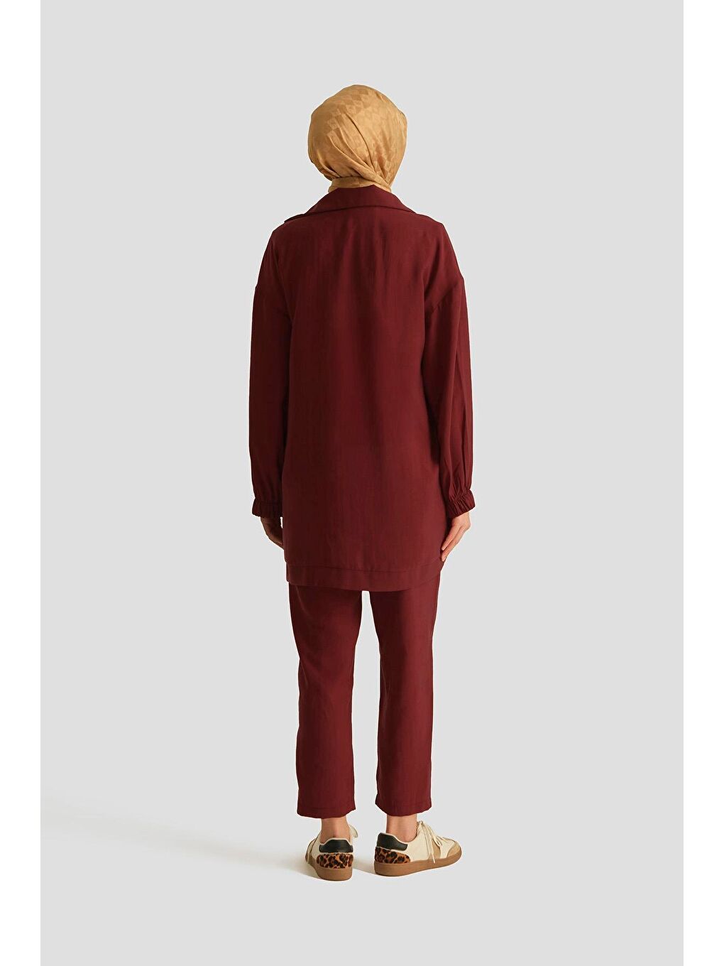 Bordo Takım 25Yd4255 Vişne-4