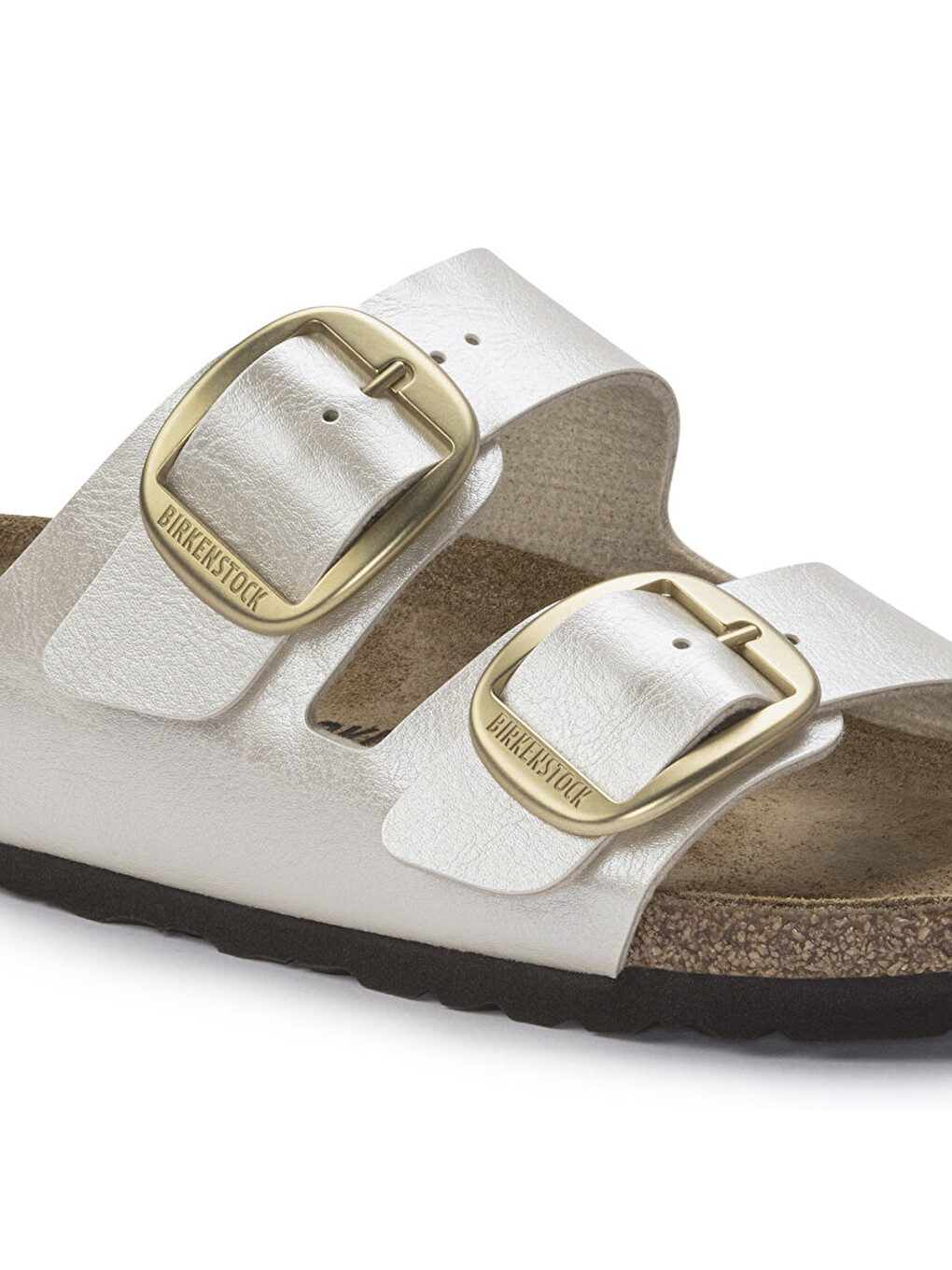 Beyaz Kadın Terlik 1020021 Arizona Bıg Graceful Pearl White-5