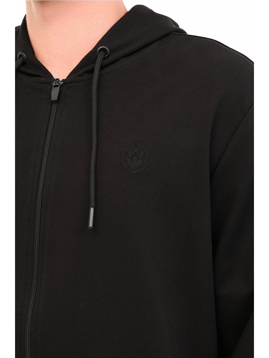 MB SN72 FZ HOD 5PR Siyah Erkek Eşofman Üstü-3