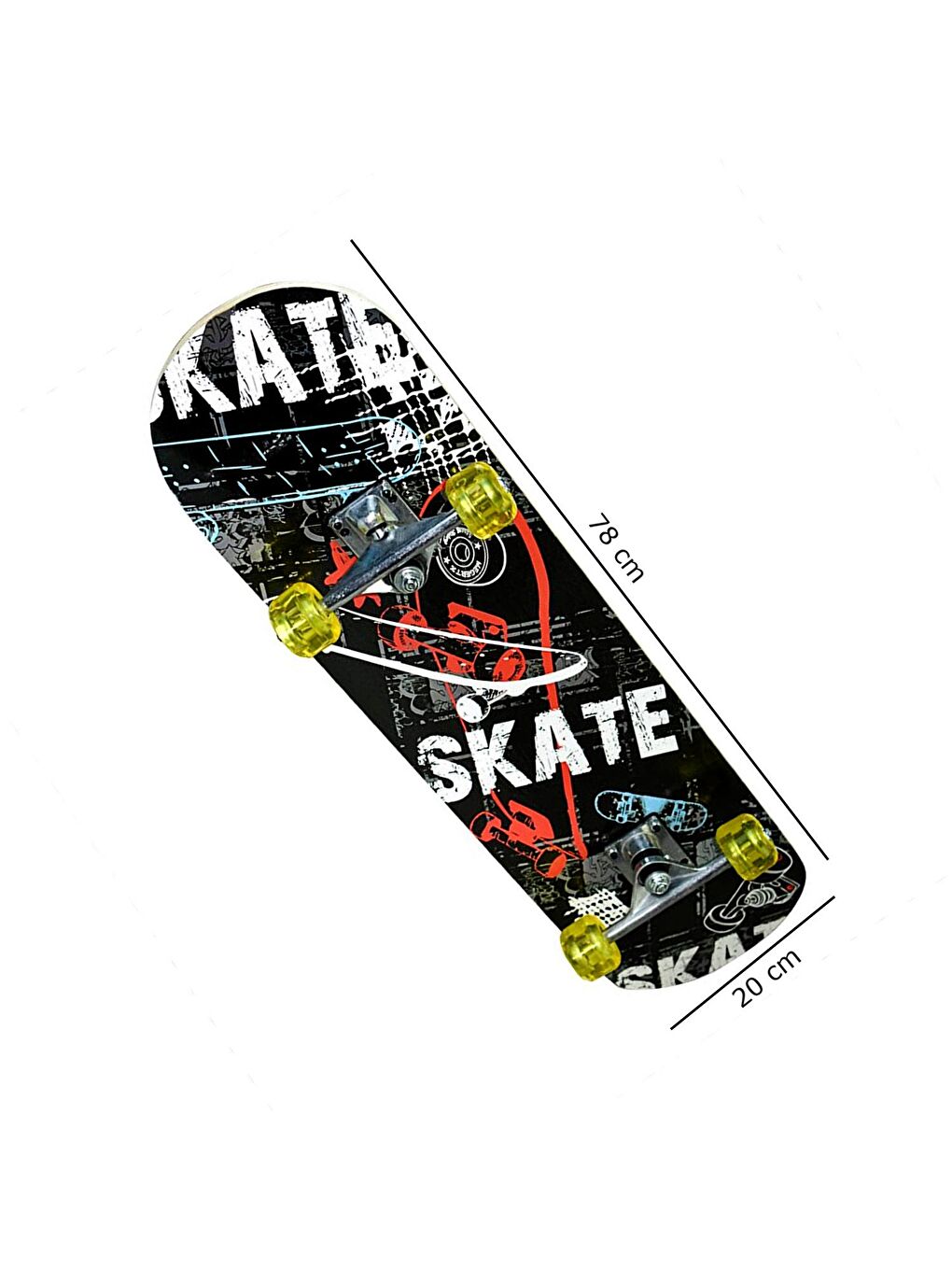 Desenli Kaykay Büyük Boy (FJ801)-1