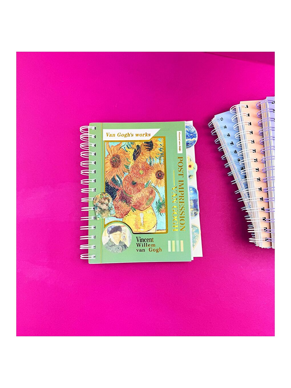 Van Gogh Hologram Kapaklı Defter