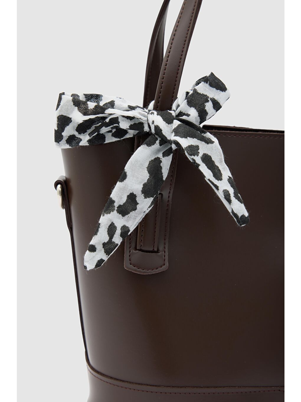 Kahverengi Capri Cova El Ve Çapraz Çanta Acı Kahve-2