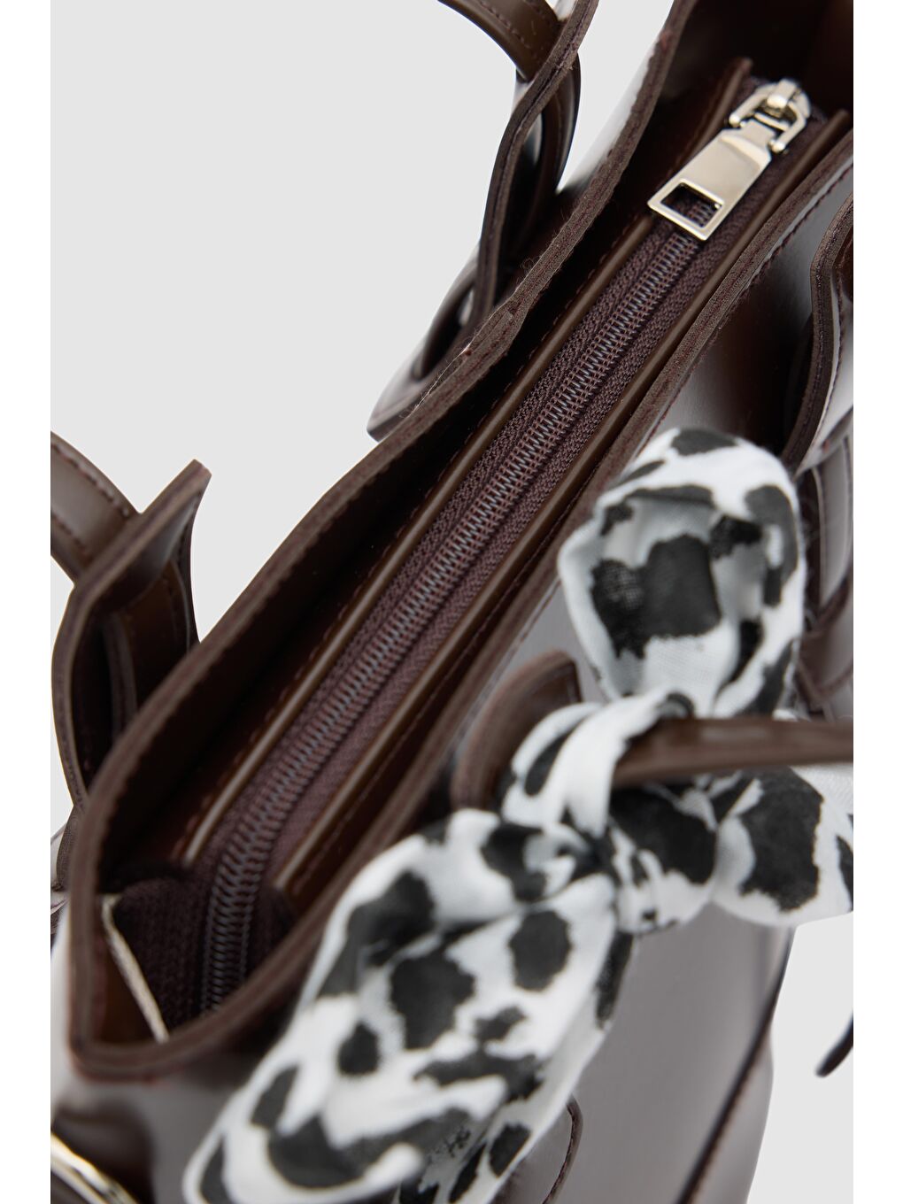 Kahverengi Capri Cova El Ve Çapraz Çanta Acı Kahve-4