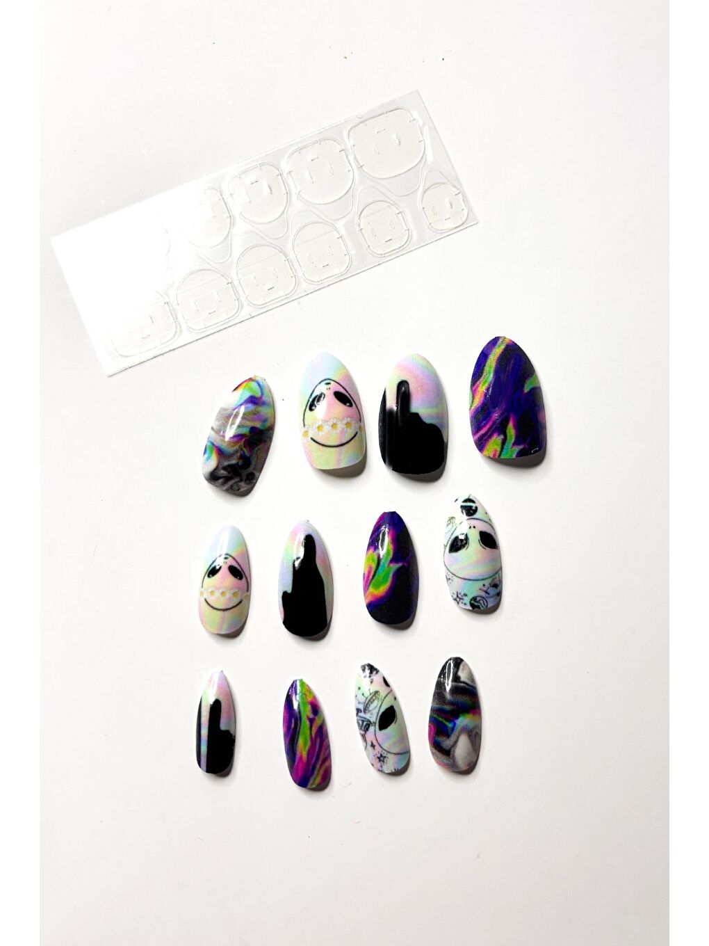 Yapıştırıcılı Takma Tırnak-2