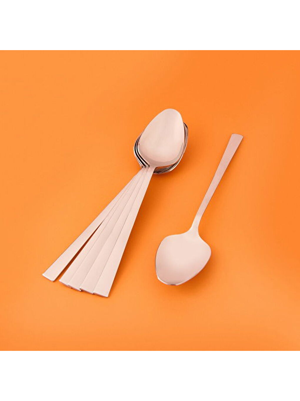 6'lı Yemek Kaşığı - Gri-2