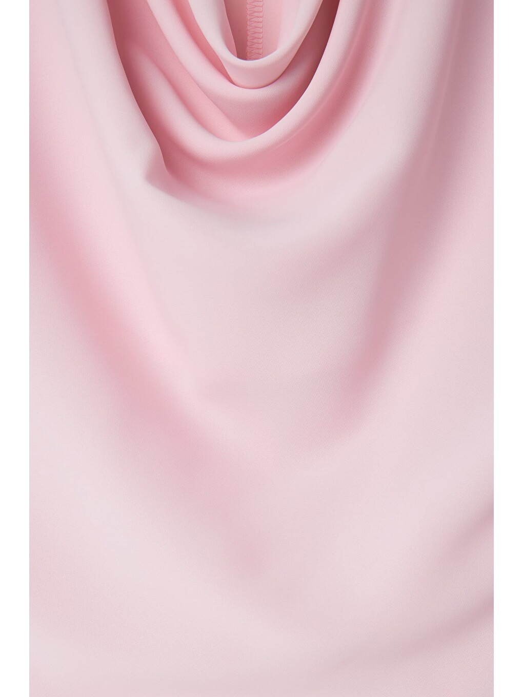 Kollar Taş Detaylı Salaş Bluz - Pembe-1