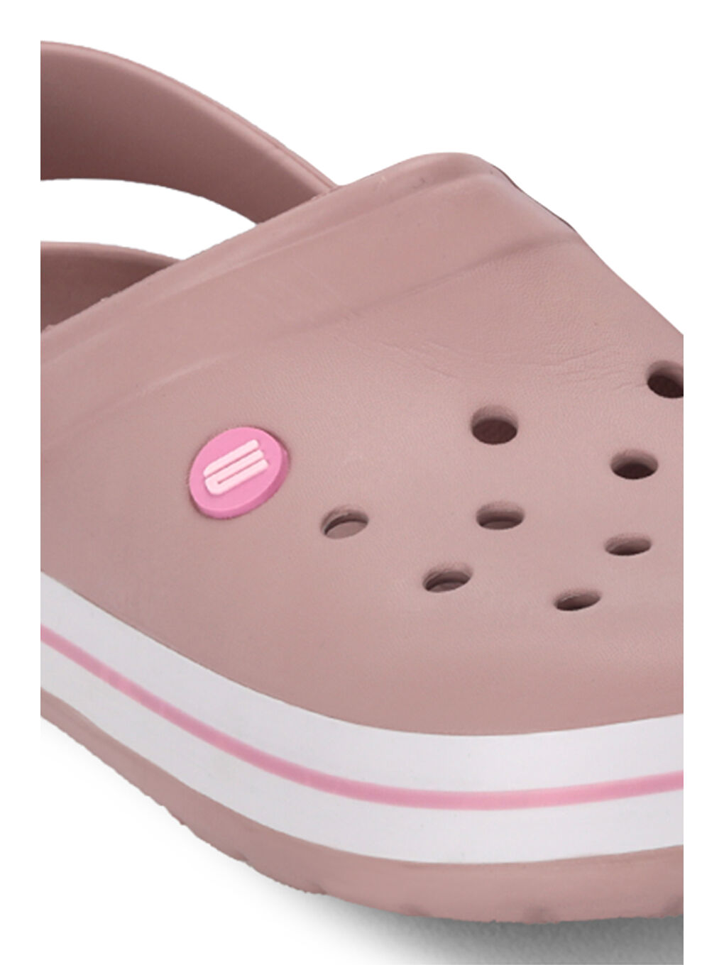 Pembe LOOPY Kadın Pudra Sabo Terlik-3