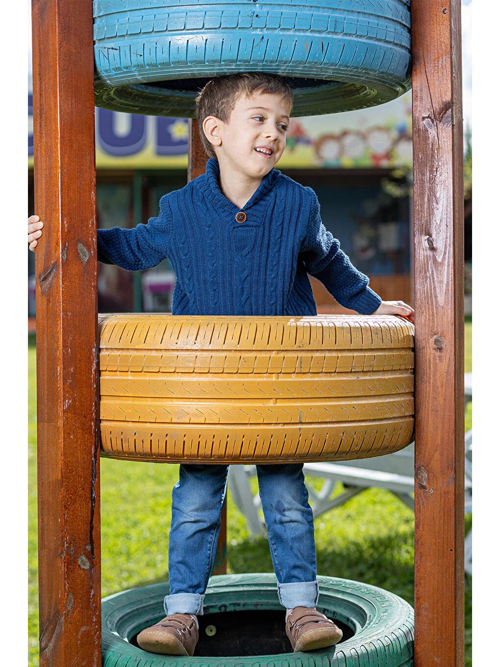 Smart Walker Junior Kahverengi Meşe Barefoot Çocuk Ayakkabı-3