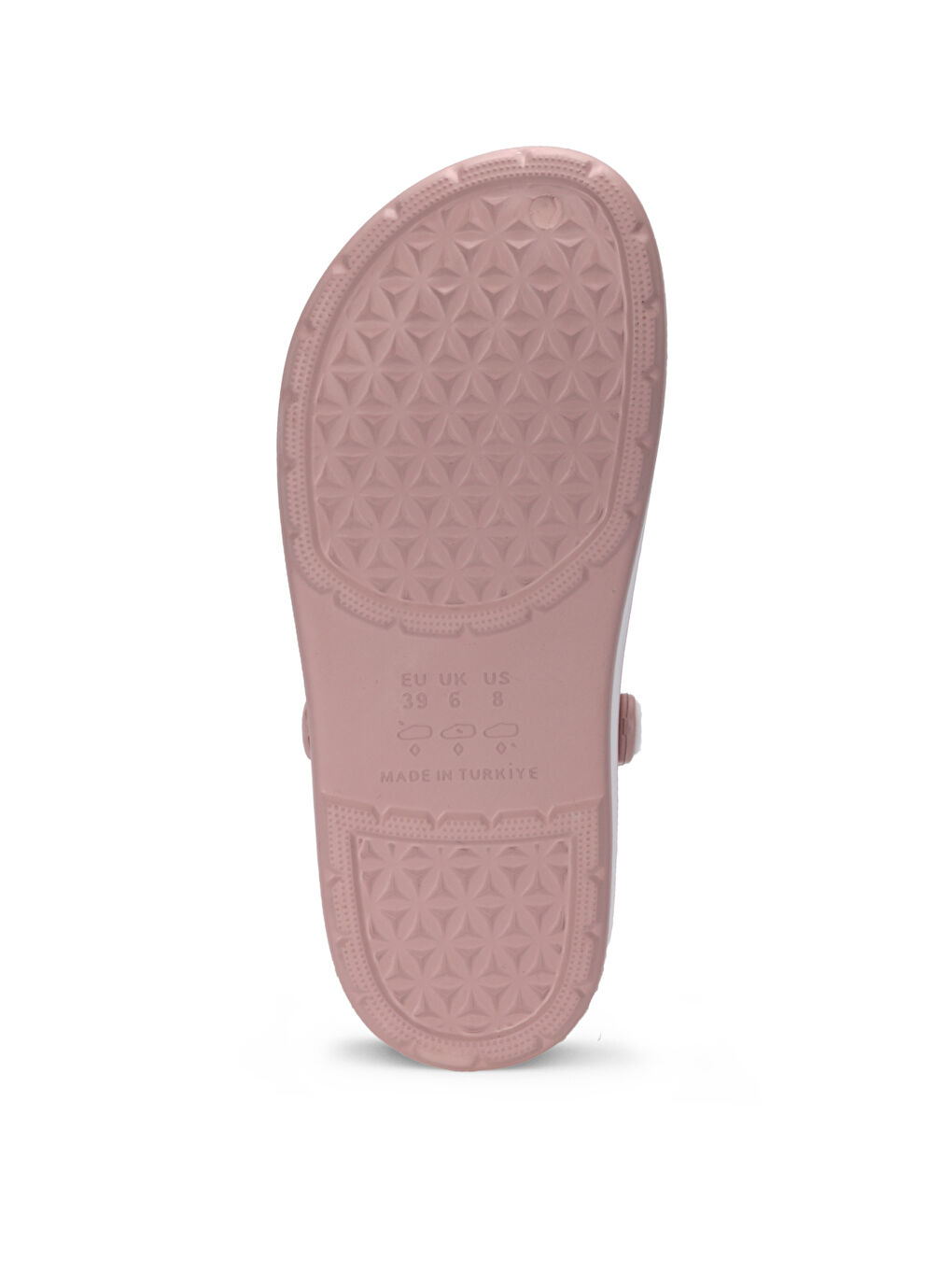 Pembe LOOPY Kadın Pudra Sabo Terlik-6