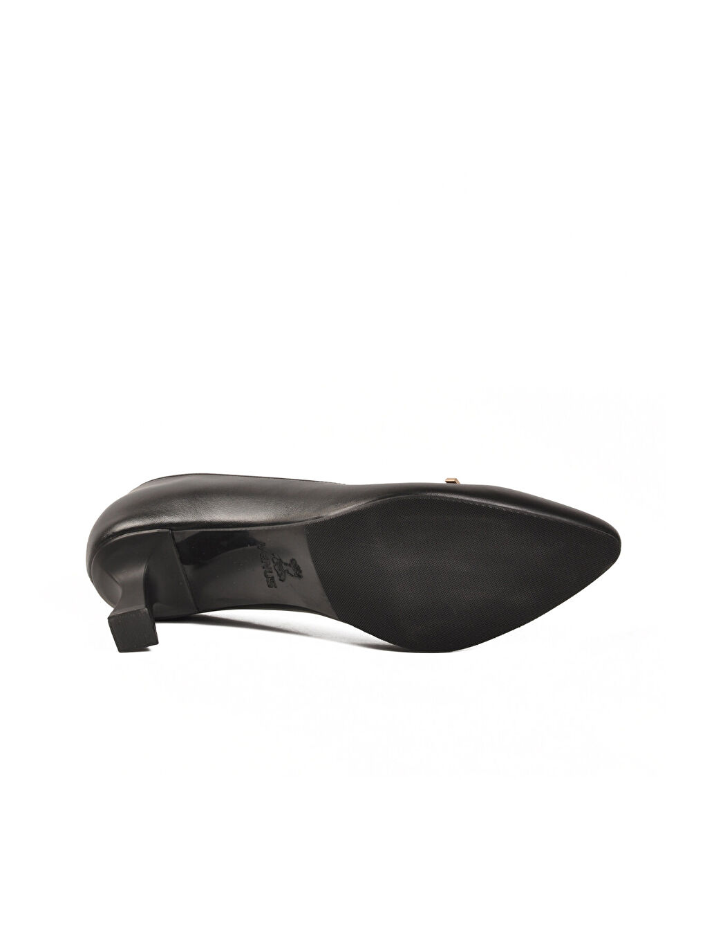 Siyah İnce Kısa Topuklu Kadın Abiye Ayakkabı 26532529Y Z-4
