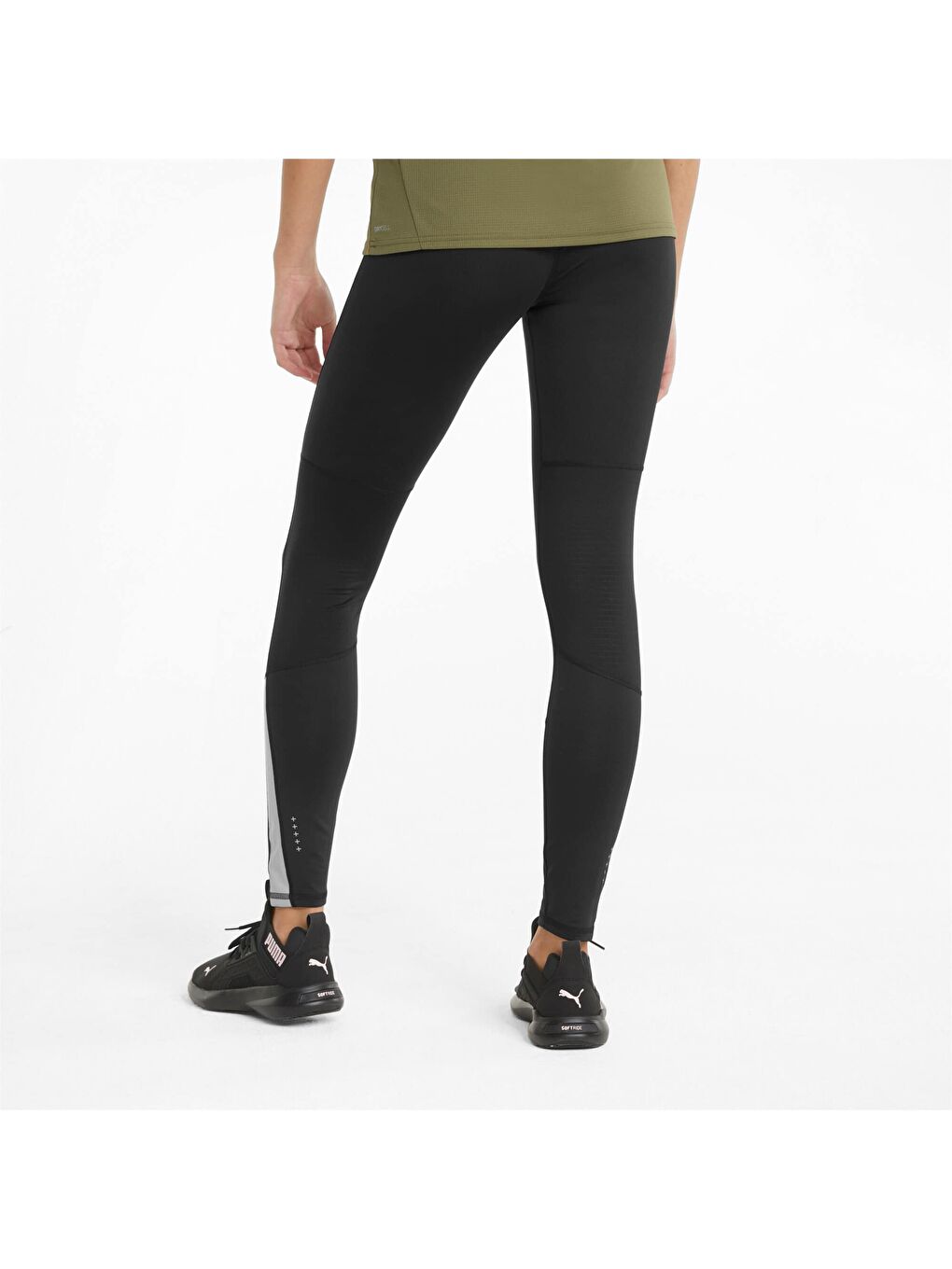 Siyah FAVOURITE Kadın Koşu Taytı-2