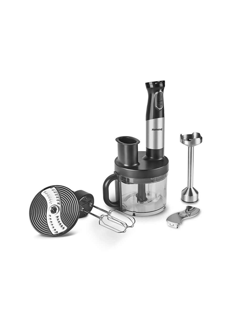 Functionall 2848H Mutfak Robotu 1500W Inox-1