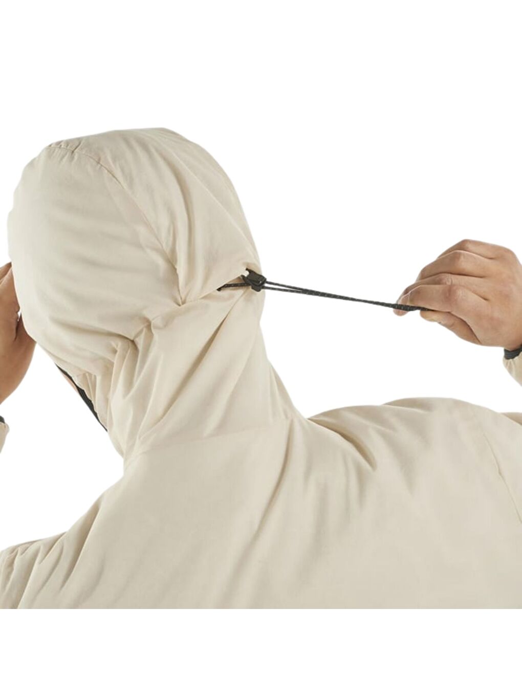 Mountain Flex Jckt Hood Kadın Bej Outdoor Ceketi-1