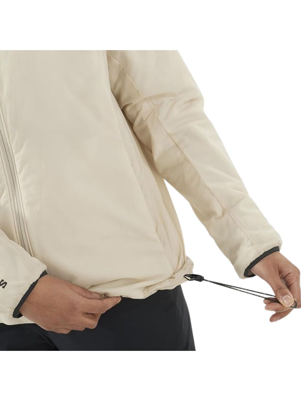 Mountain Flex Jckt Hood Kadın Bej Outdoor Ceketi-2