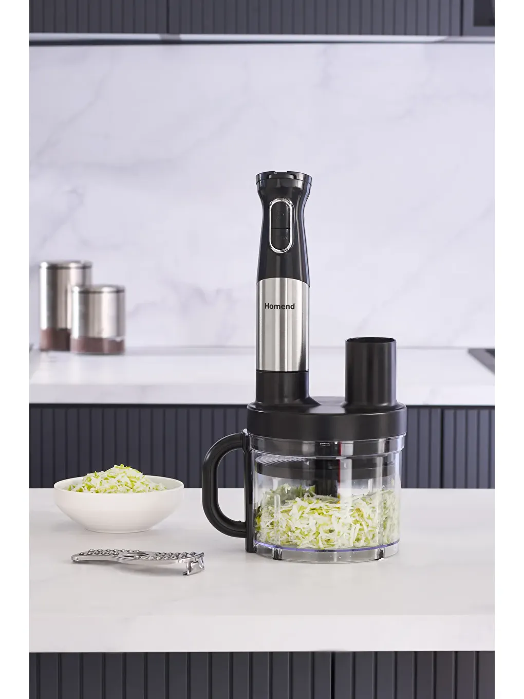 Functionall 2848H Mutfak Robotu 1500W Inox-3