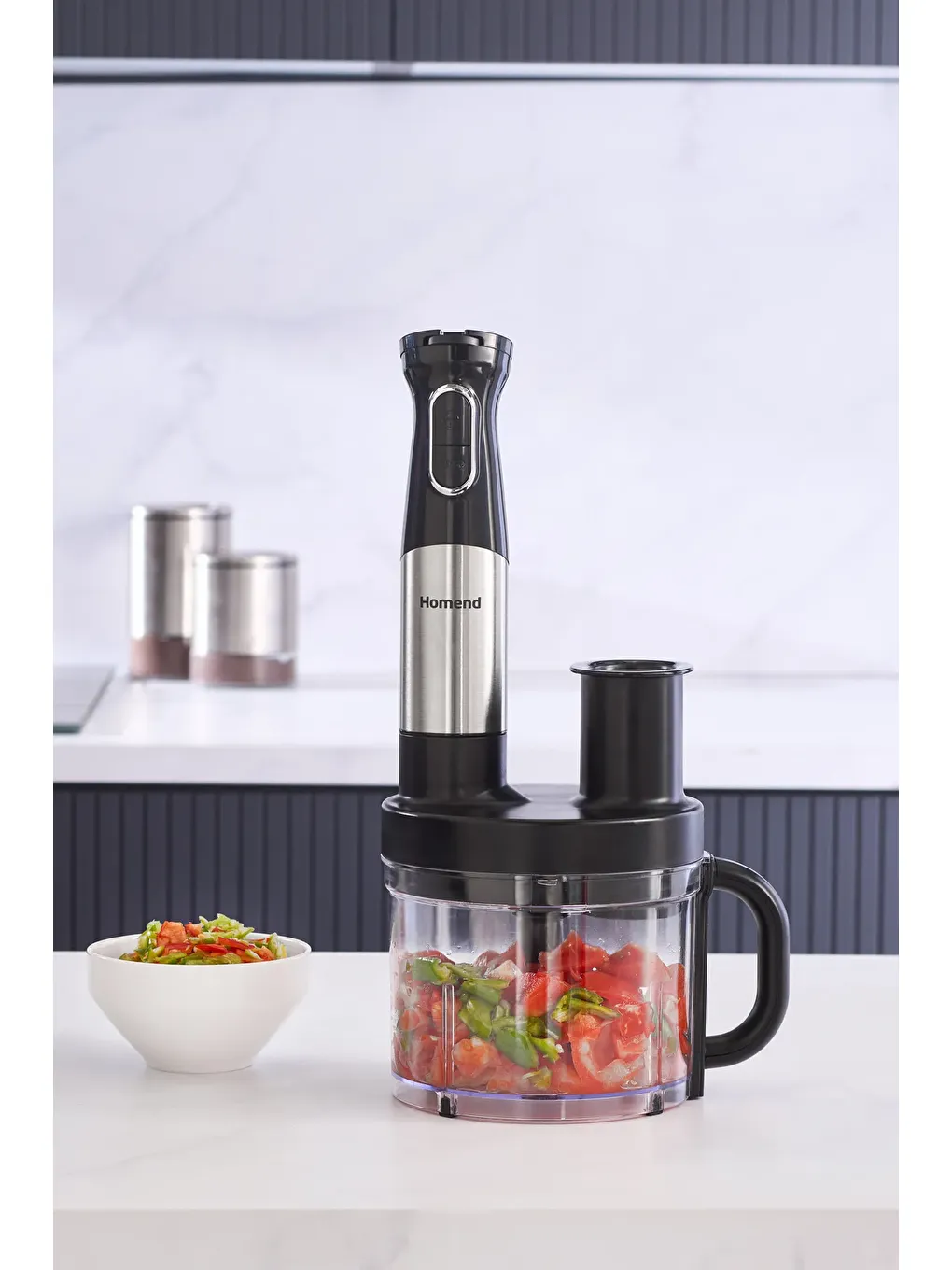 Functionall 2848H Mutfak Robotu 1500W Inox-4