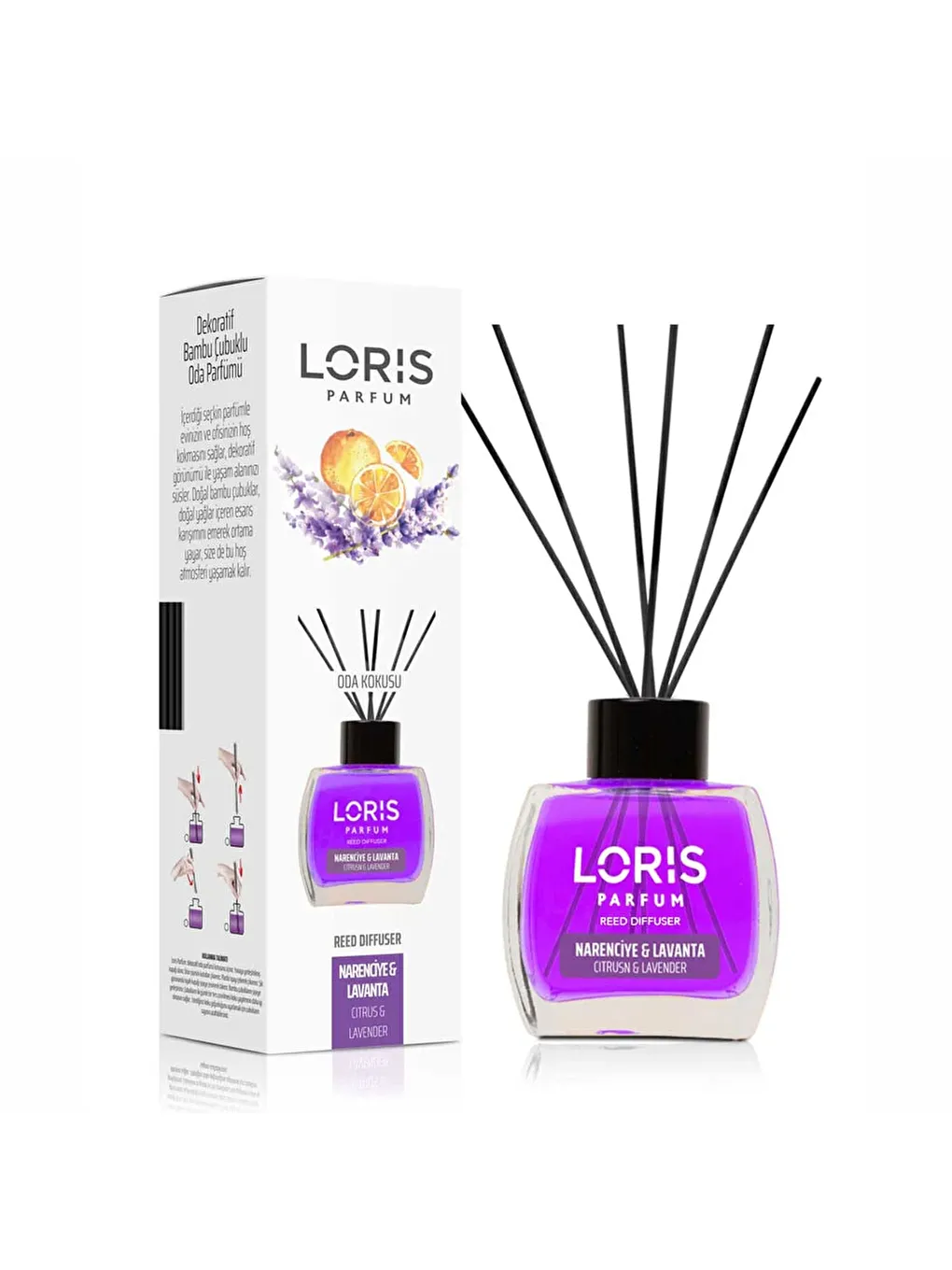 Renksiz Narenciye & Lavanta Çubuklu Oda Kokusu 120 Ml