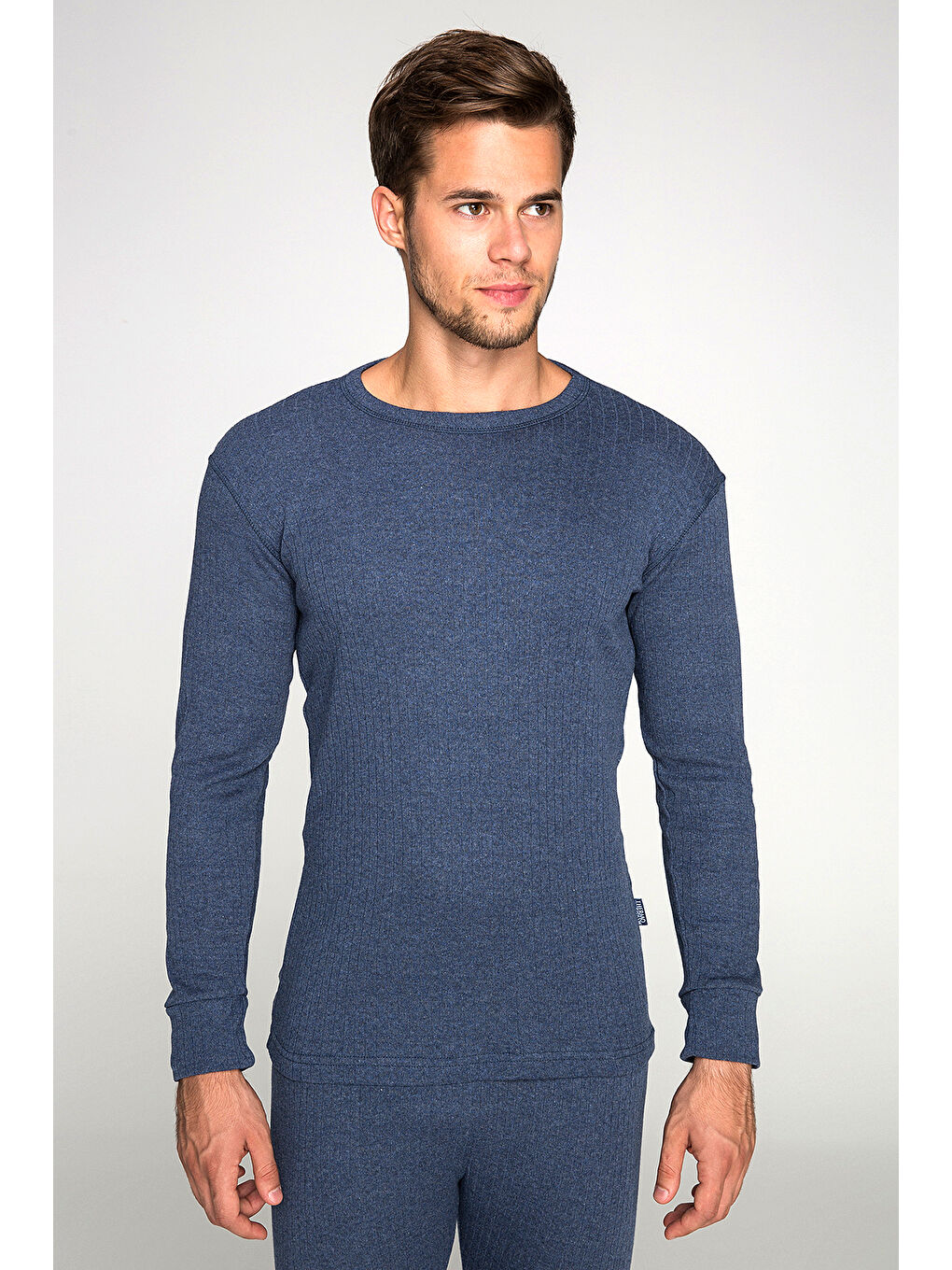 Lacivert Soft Unisex Uzun Kol Fanila LACİVERT-1