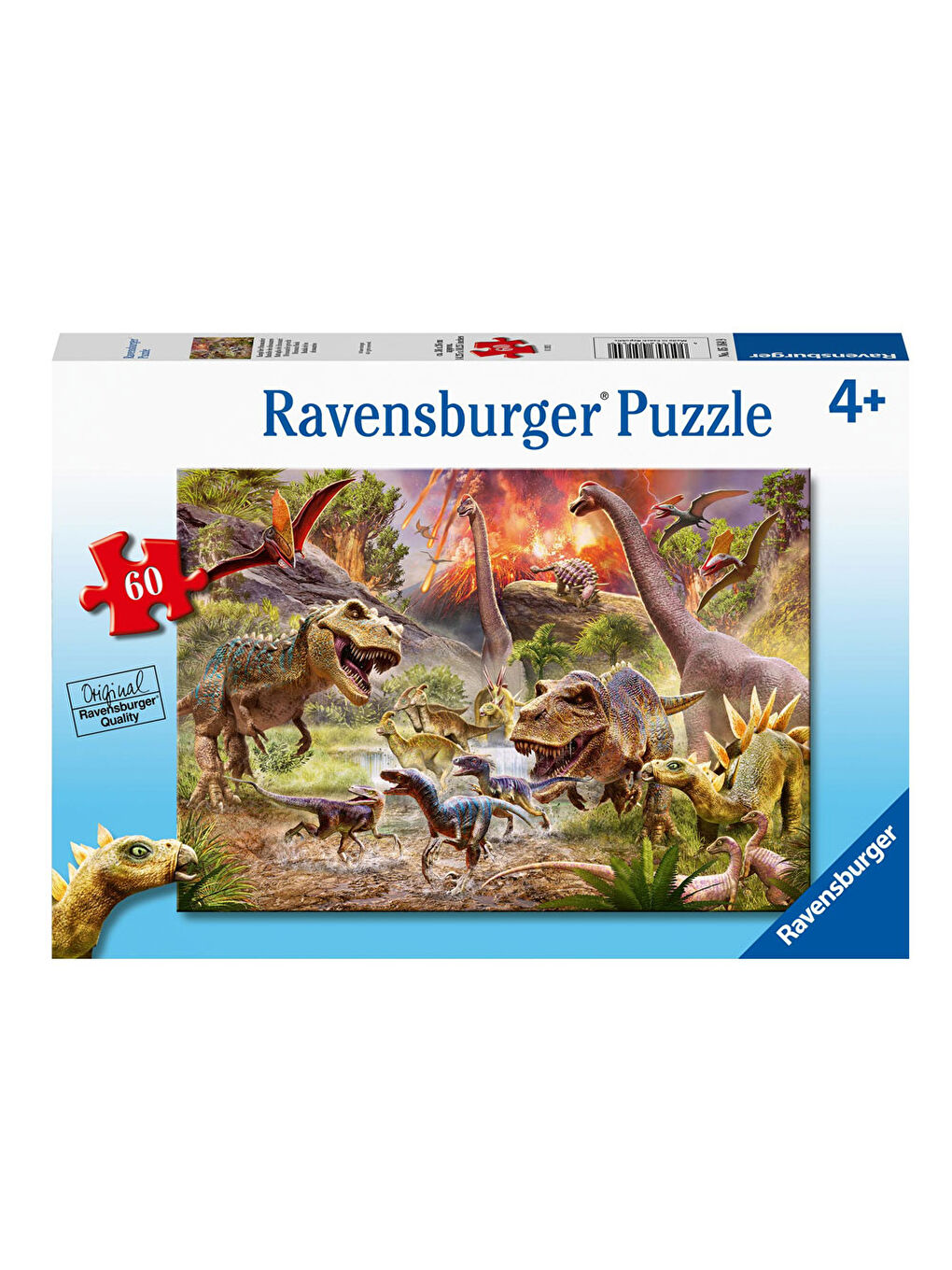 Çocuk Puzzle 60 Parça Dinozorlar 51649