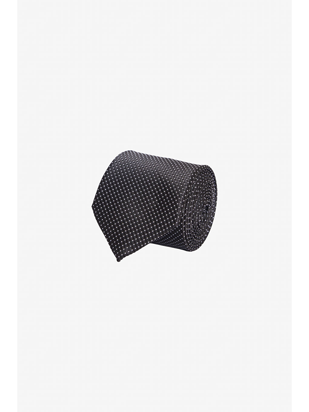 Erkek Siyah-Beyaz Desenli Kravat