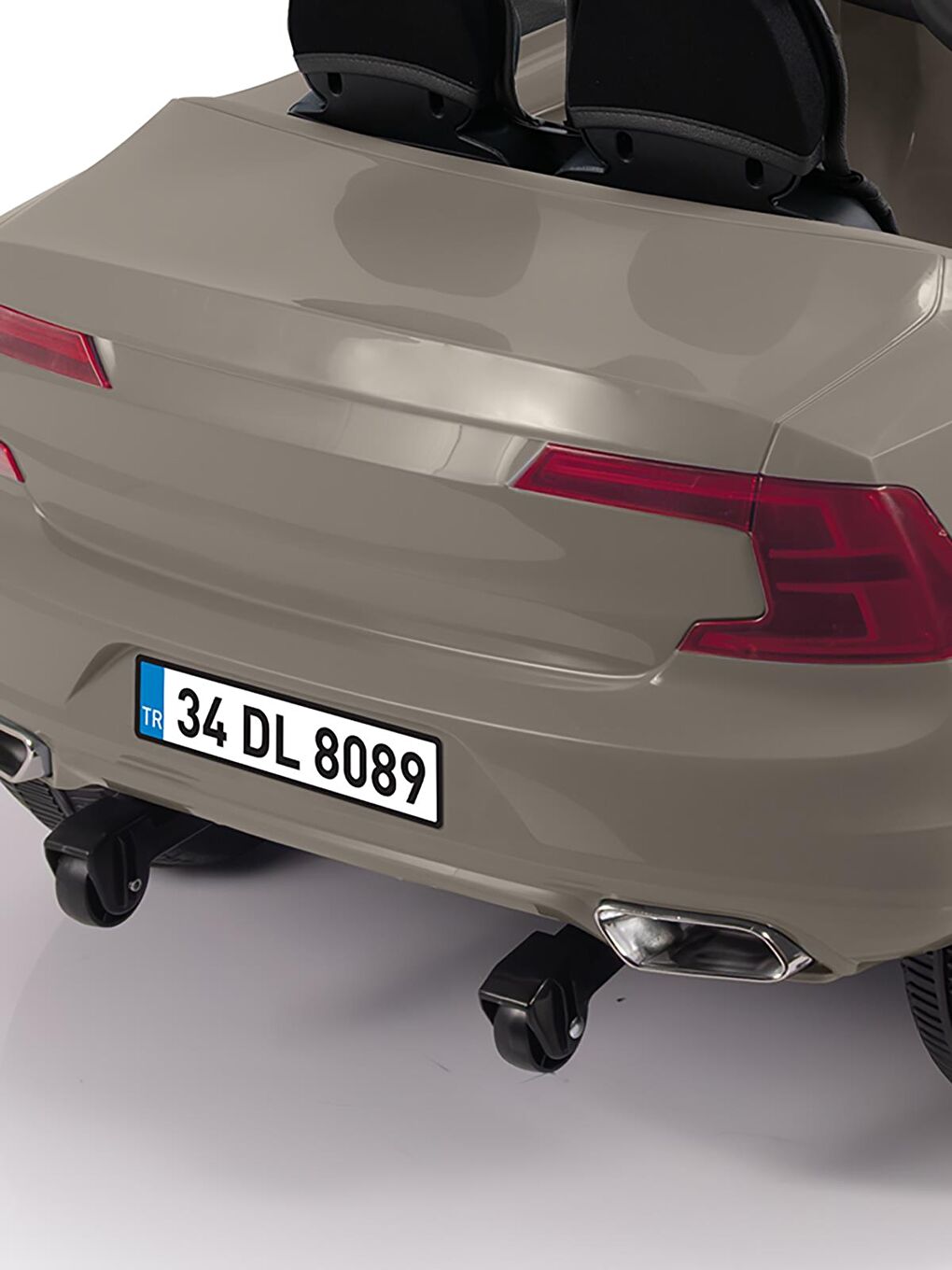 Grandex 12 Volt Uzaktan Kumandalı Akülü Araba - Gri-11