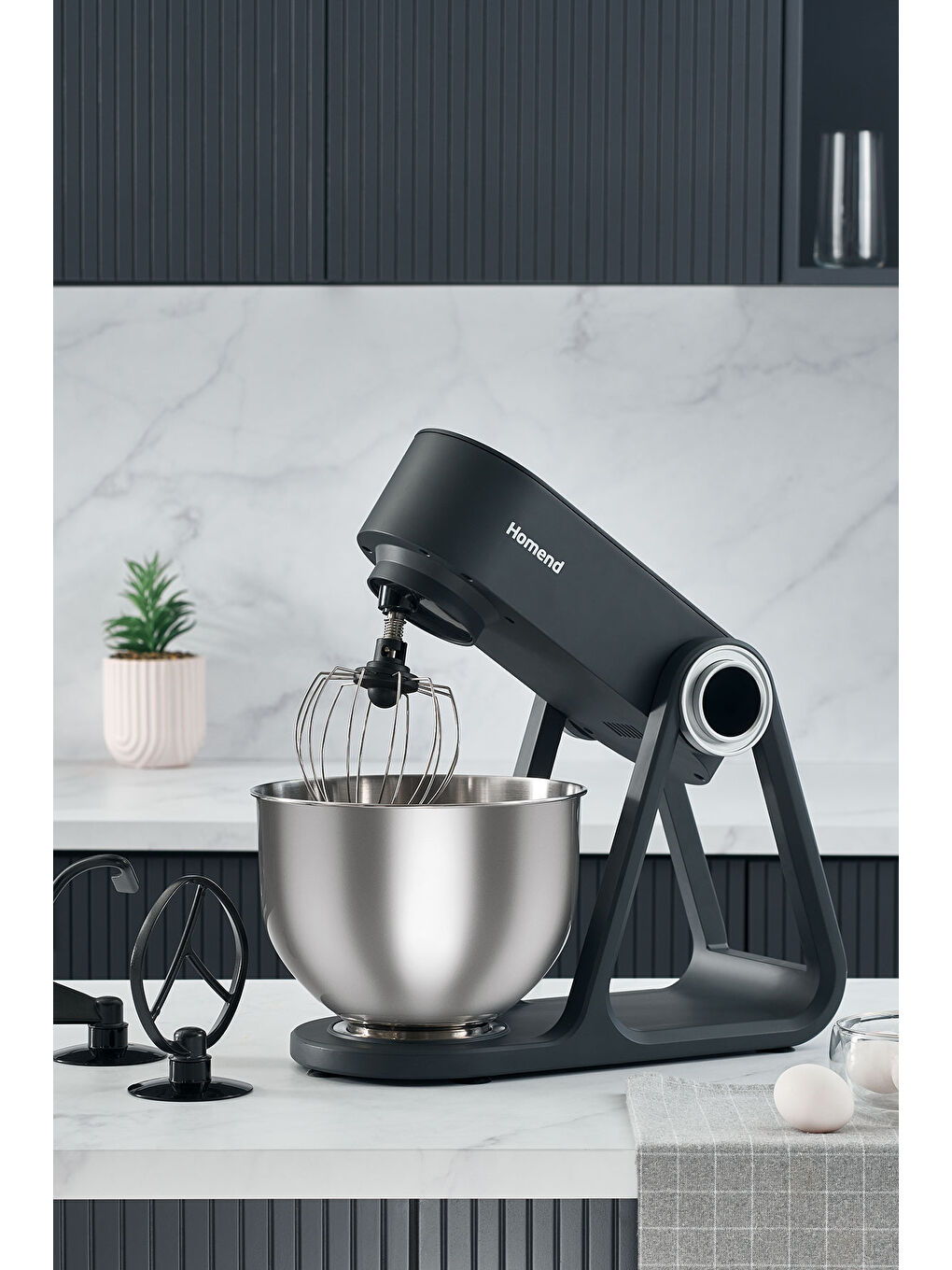 Profashion 3023H Digital Ekran Döküm Hamur Yoğurma Makinesi Antrasit 1500W 5L