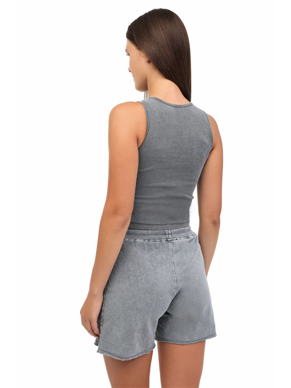 WL CARE 10SY786 5FX Gri Kadın Atlet-1