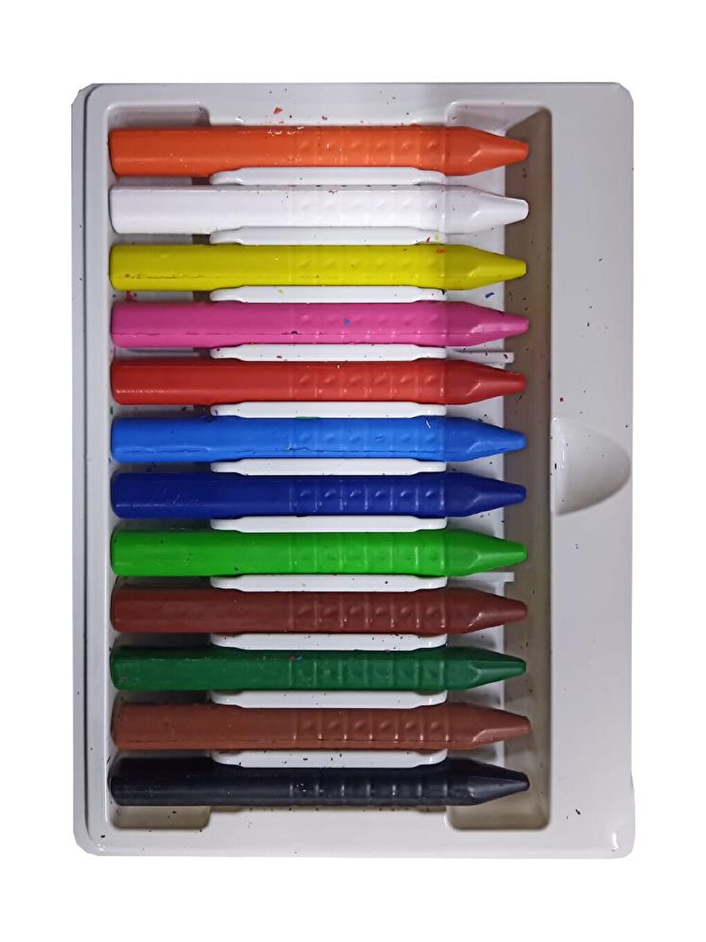 Jumbo Mum Boya 12 Li 1 Paket 12 Renk Jumbo Mumboya Elleri Kirletmeyen Yıkanabilir Silinebilir Karton-2