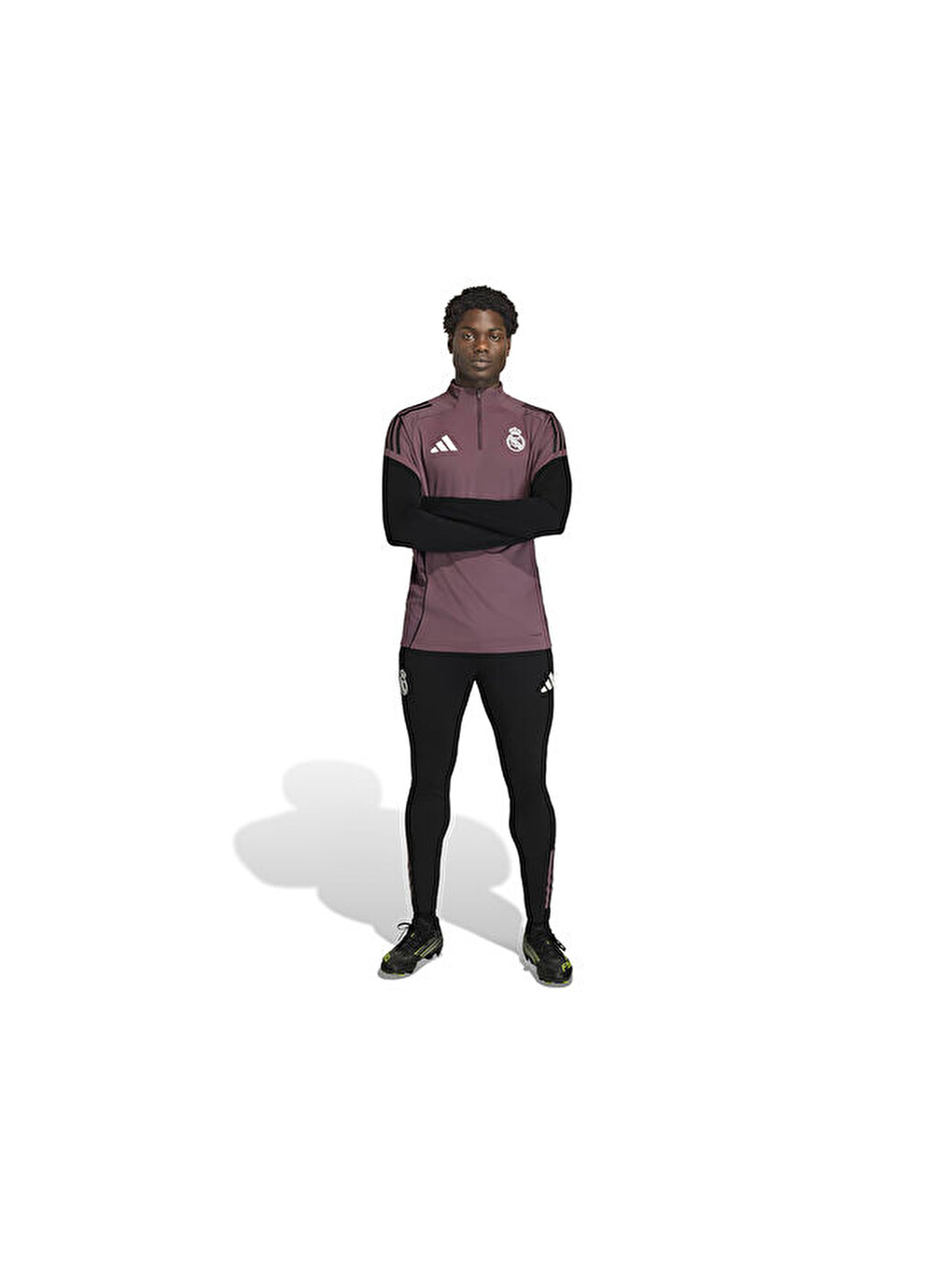 Real Tr Pnt Erkek Futbol Eşofman Altı Jz9011 Siyah-5