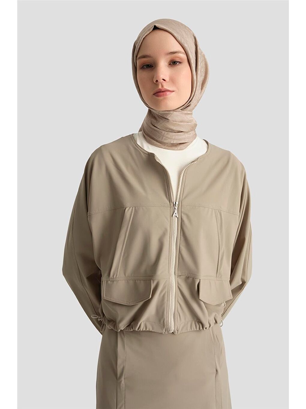 Bej Örme Takım 25Yd6044 Vizon-3