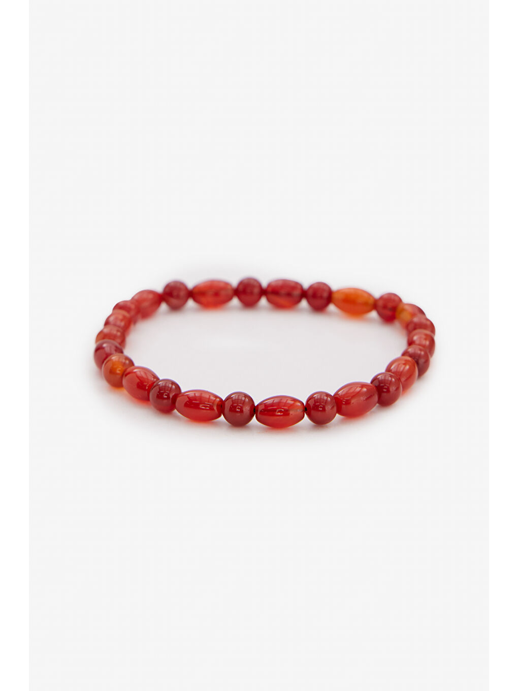 Erkek Bordo Doğal Taş Bileklik