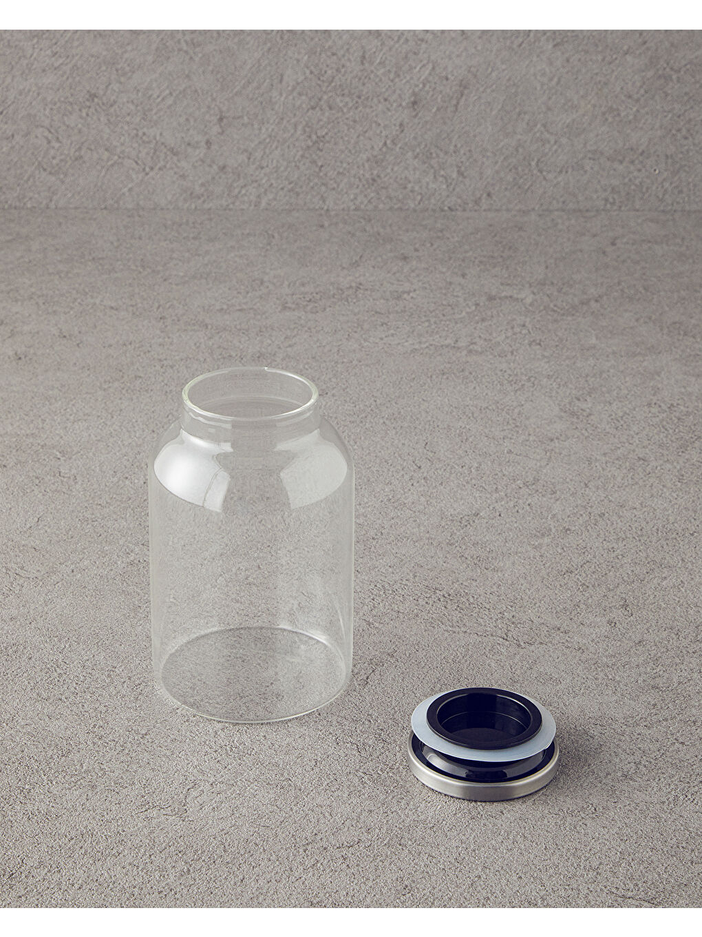 Renksiz Sinna Borosilikat Kavanoz 650 ml Şeffaf-1