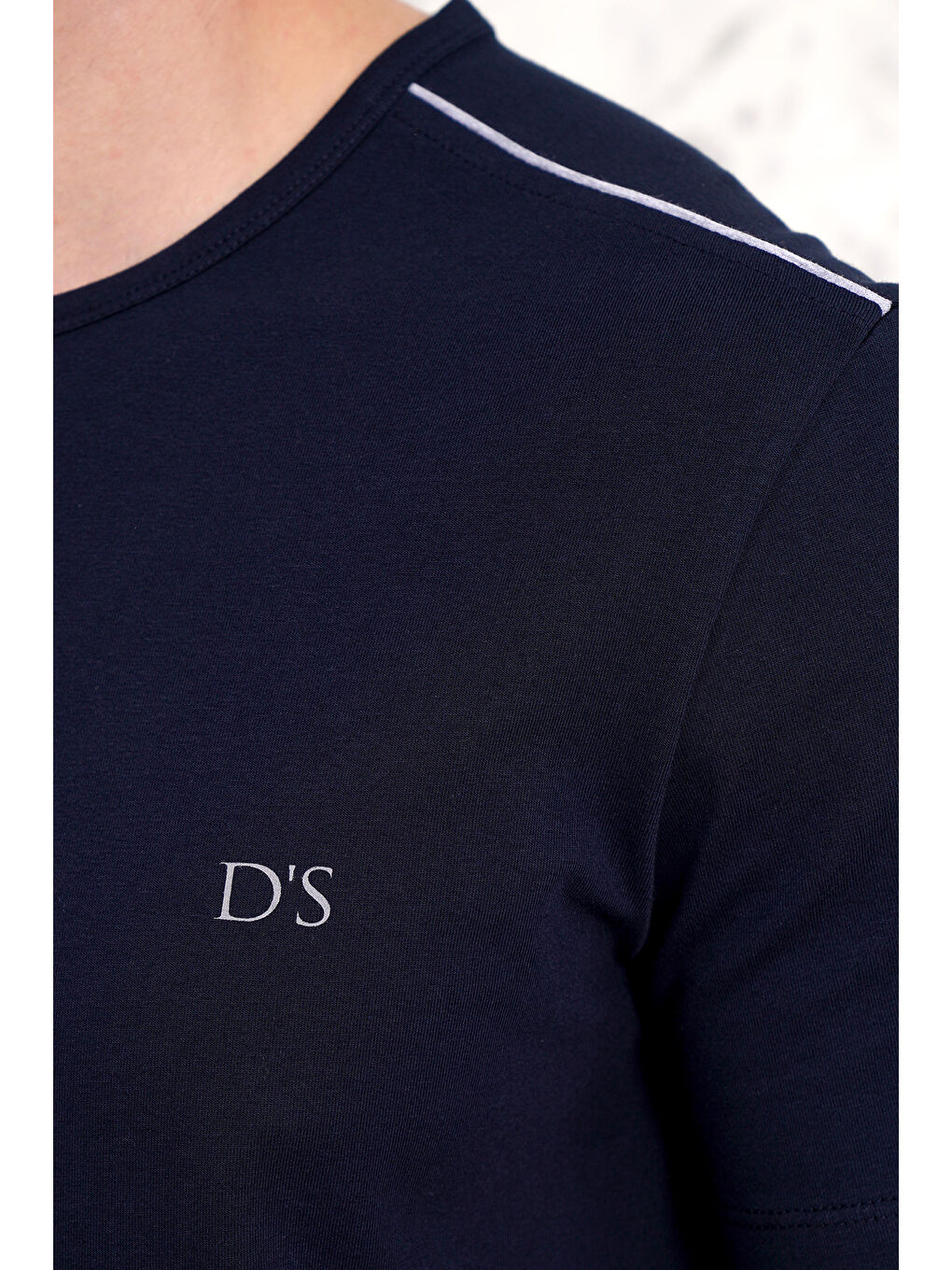 Lacivert Maschio Pamuk Şort Takım LACİVERT-5