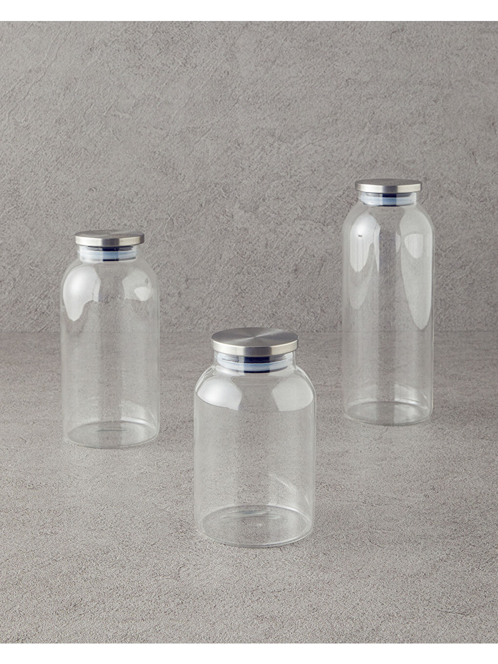 Renksiz Sinna Borosilikat Kavanoz 650 ml Şeffaf-3