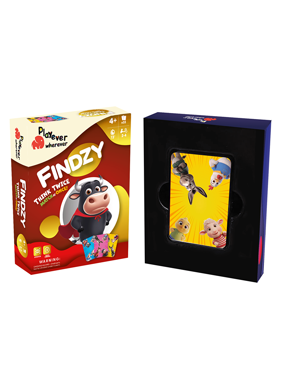 Findzy Deluxe, Dikkat Güçlendiren Eğlenceli Kart Oyunu (4-7 Yaş)-3