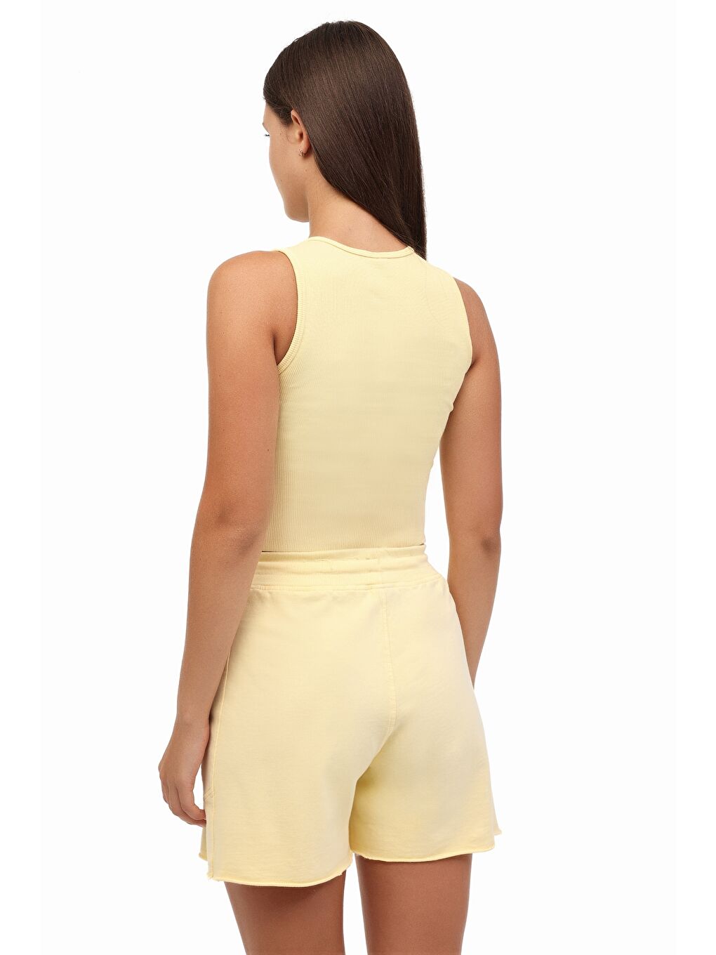 WL CARE 10SY786 5FX Sarı Kadın Atlet-1